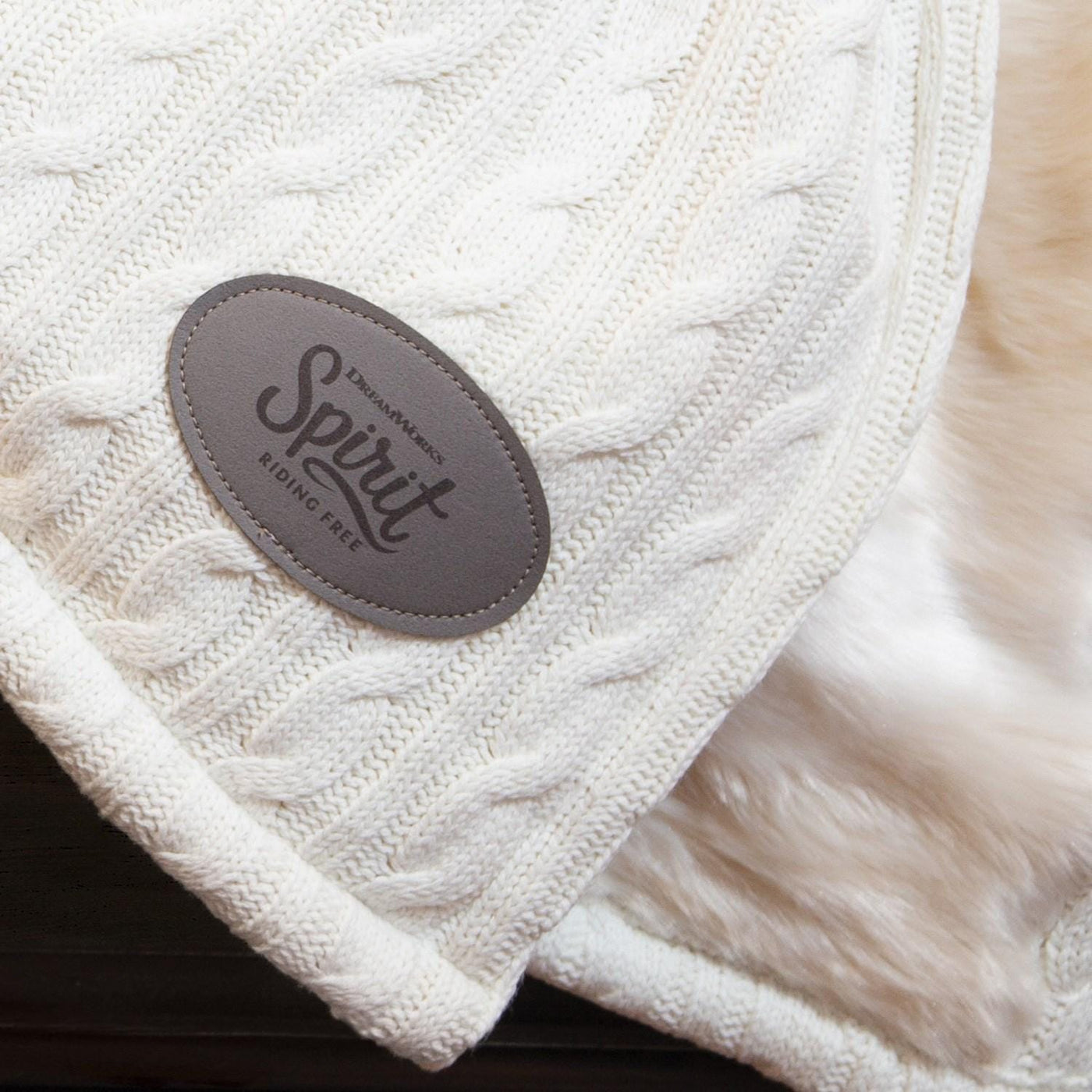 Double Fleece Cable Knit Throw Blanket, Christmas Hostess Gift Monogrammed Blanket - CustomCooper