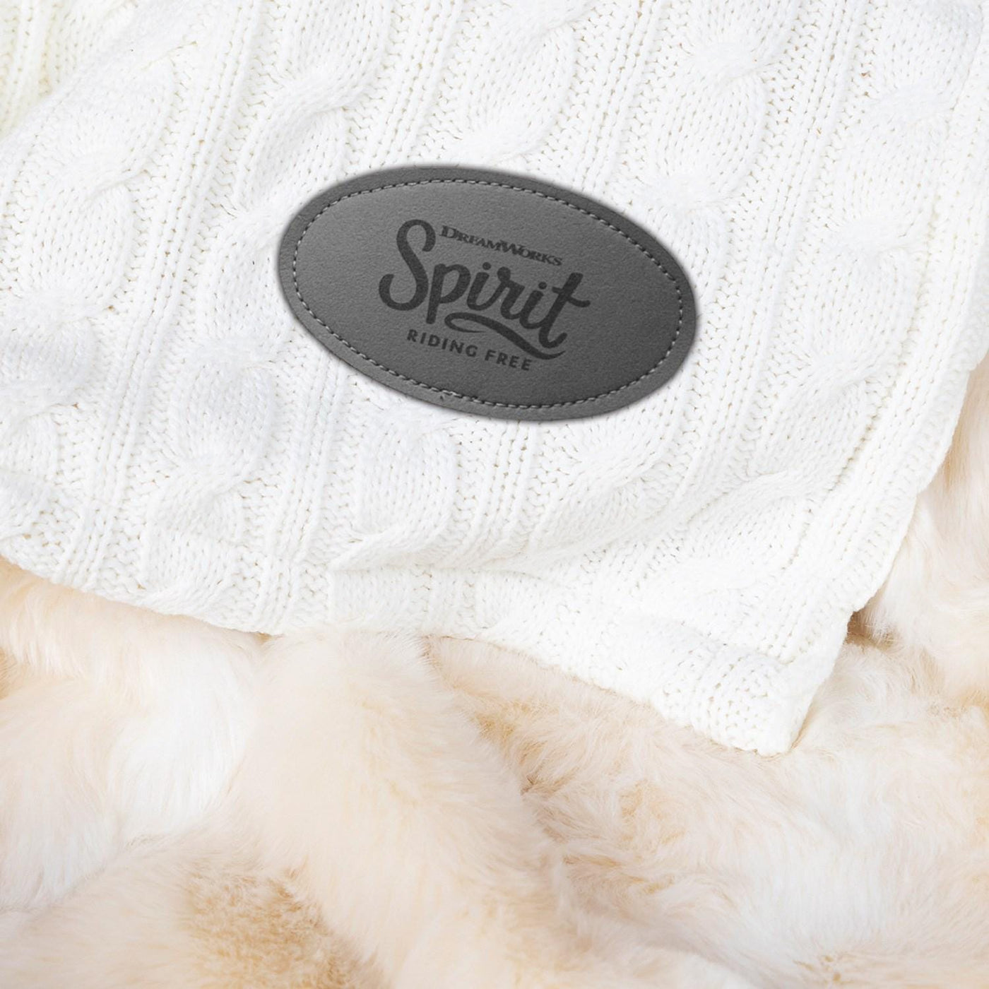 Double Fleece Cable Knit Throw Blanket, Christmas Hostess Gift Monogrammed Blanket - CustomCooper