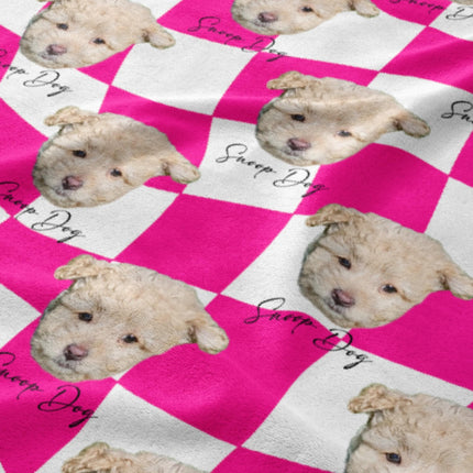 Custom Pet Portrait Golf Cart Seat Cover, Personalized Gift