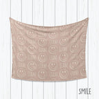 Minky 30x40 (S) inches / Smile Face
