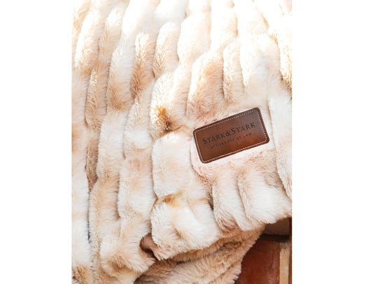Personalized Cable Knit Sherpa Blanket: Monogrammed Fleece Throw