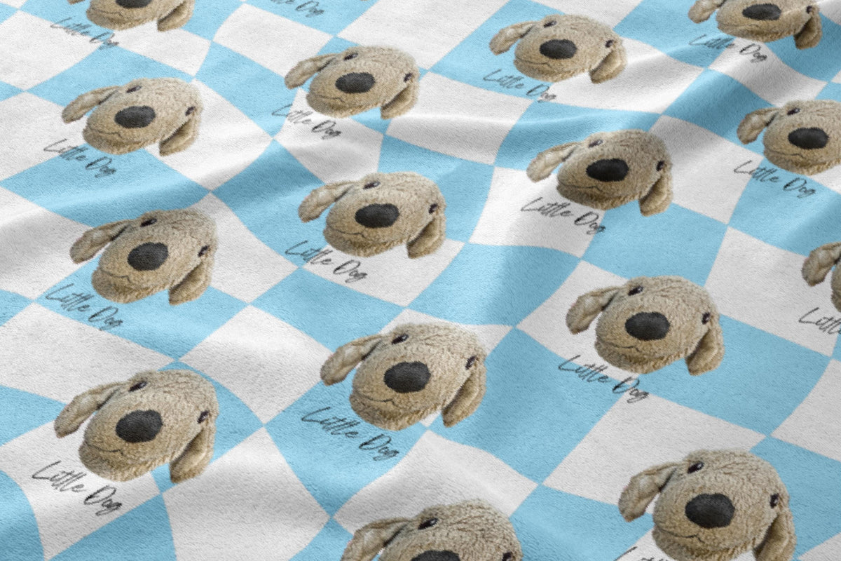 Custom Pet Design Golf Cart Seat Cover – Handmade Fabric
