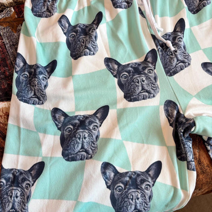 Custom Pet Photo Pajama Pants: Personalized Dog/Cat Gift