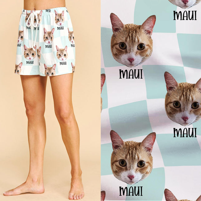 Personalized Pet Photo Pajama, Custom Dog & Cat Portrait PJs, Family Matching Loungewear
