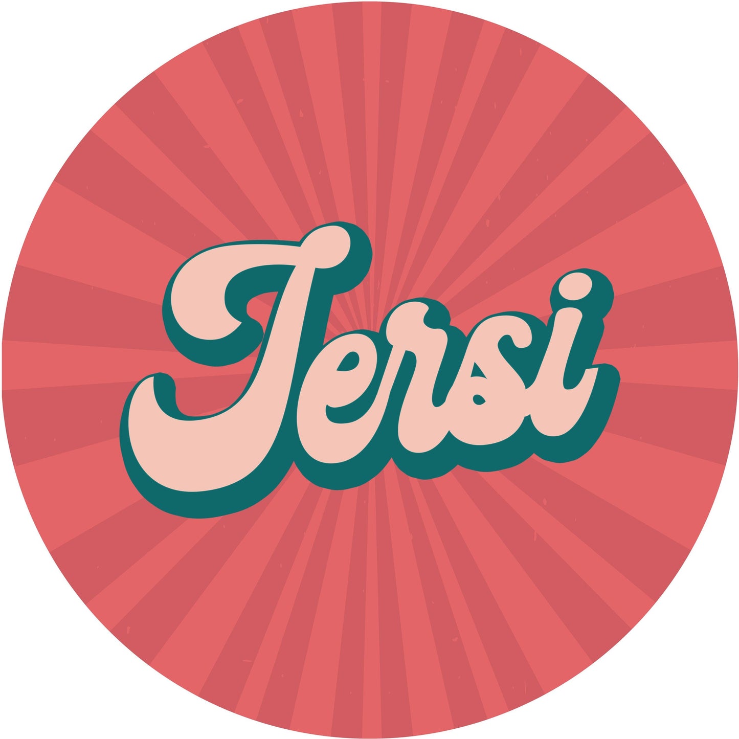 Groovy RETRO Style Personalized Beach Towel Personalized Name Bath Towel Custom Beach Towel With Name Outside Birthday Vacation Gift