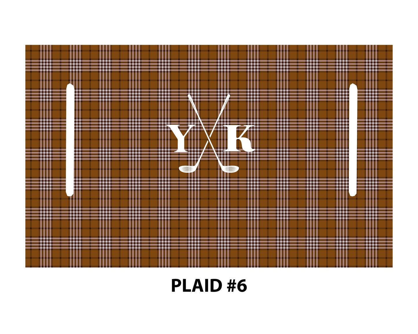 Monogram Personalization Name  Design Premium Cloth Golf Cart Seat Cover