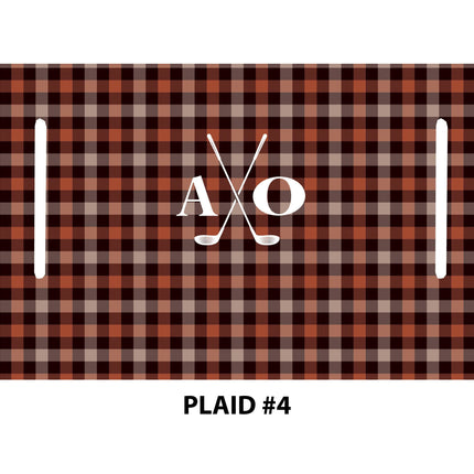 Monogram Personalization Name  Design Premium Cloth Golf Cart Seat Cover