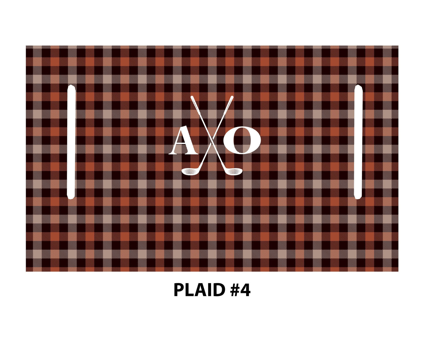 Monogram Personalization Name  Design Premium Cloth Golf Cart Seat Cover