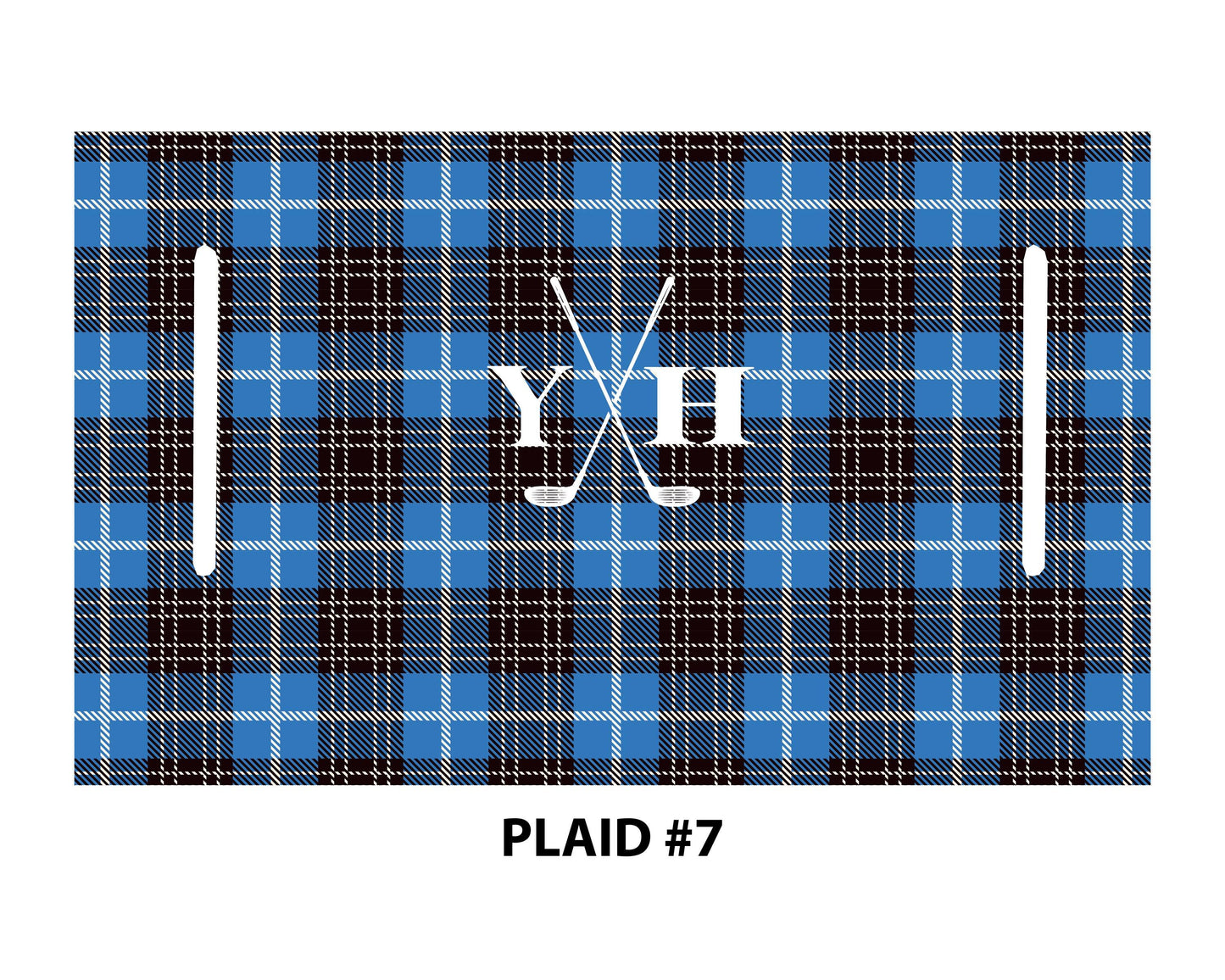 Monogram Personalization Name  Design Premium Cloth Golf Cart Seat Cover