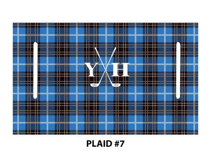 Monogram Personalization Name  Design Premium Cloth Golf Cart Seat Cover