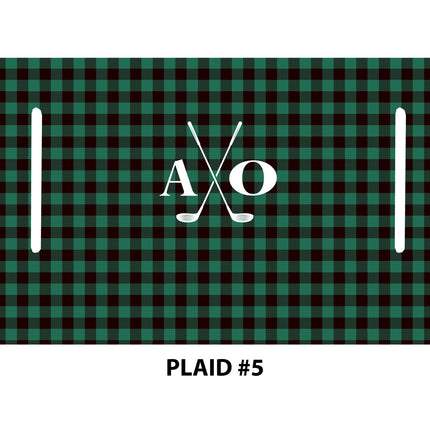 Monogram Personalization Name  Design Premium Cloth Golf Cart Seat Cover