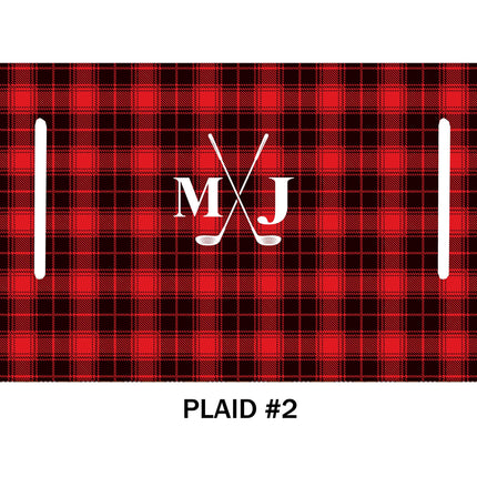 Monogram Personalization Name  Design Premium Cloth Golf Cart Seat Cover