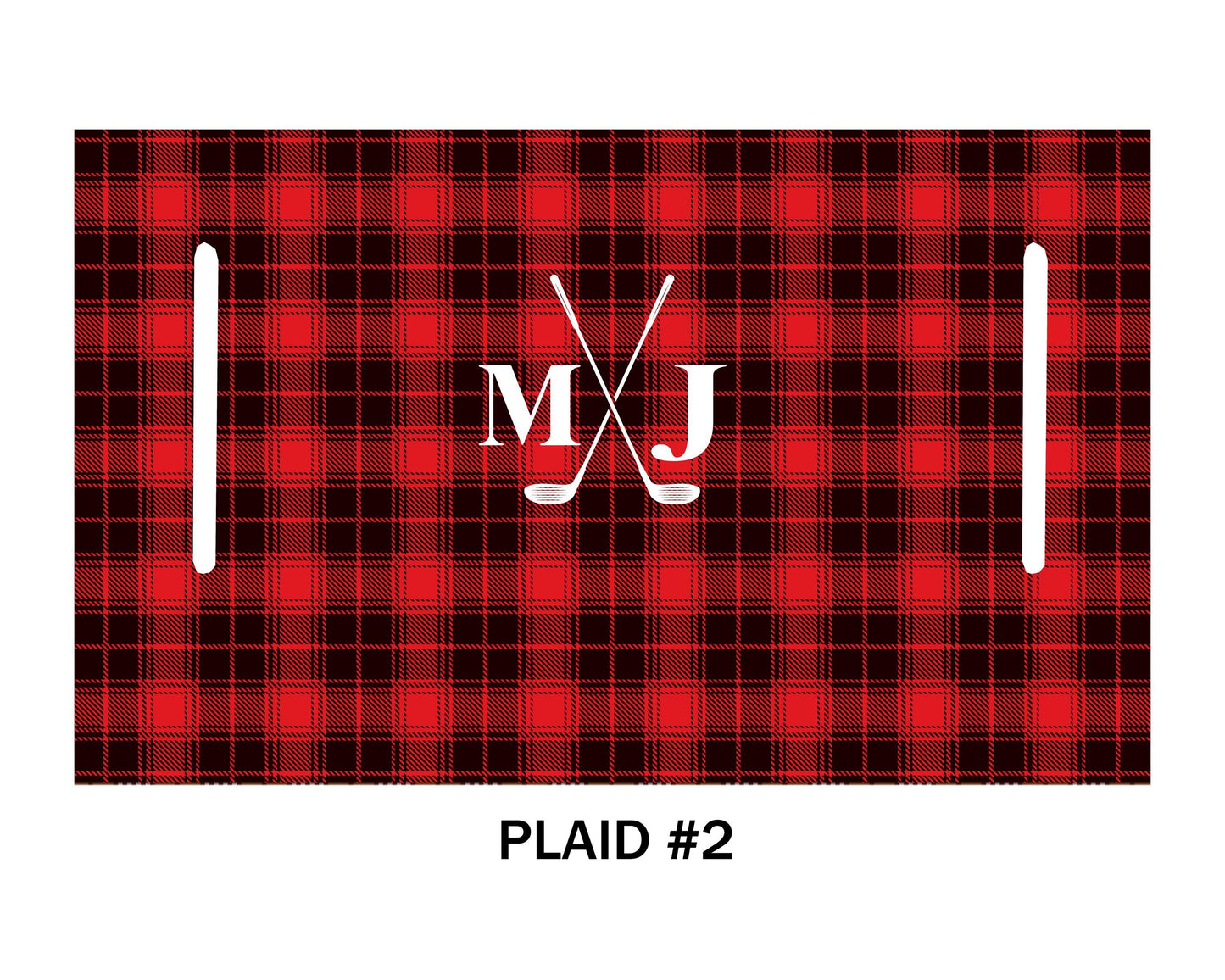 Monogram Personalization Name  Design Premium Cloth Golf Cart Seat Cover