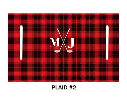 Monogram Personalization Name  Design Premium Cloth Golf Cart Seat Cover