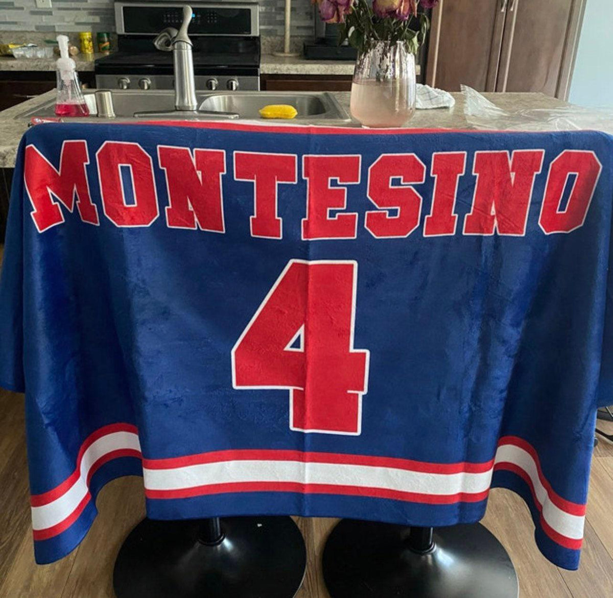 Personalized Sports Beach Towel: Custom Name Bath & Pool Towel