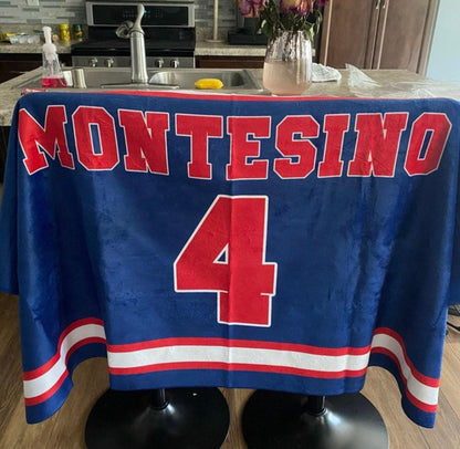 Personalized Sports Beach Towel: Custom Name Bath & Pool Towel