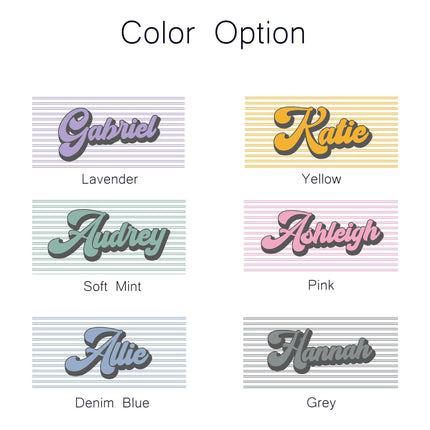 RETRO Multi Style personalized gifts, Beach Towel With Name, Birthday Vacation Gift, girl gift