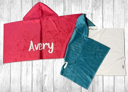 Personalized Beach Towel: Bold Font Custom Name, Vacation Gift