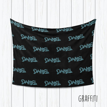 Personalized Kids Beach Towel: Custom Name Pool Towel