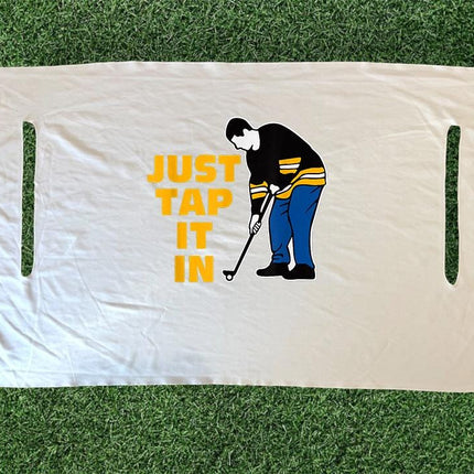 Custom Monogrammed Golf Cart Seat Cover: Happy Gilmore Style