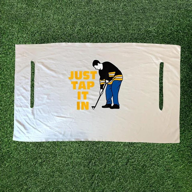 Custom Golf Cart Seat Cover – "Happy Gilmore" Monogrammed Cloth