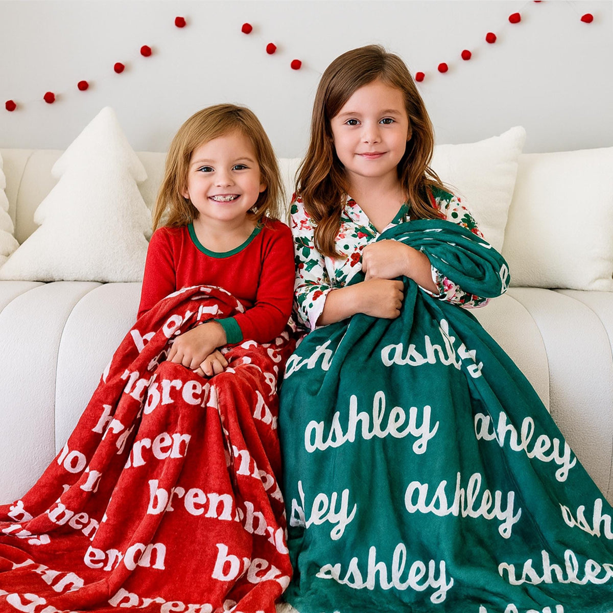 Personalized Checker Design Blanket – Custom Minky or Sherpa