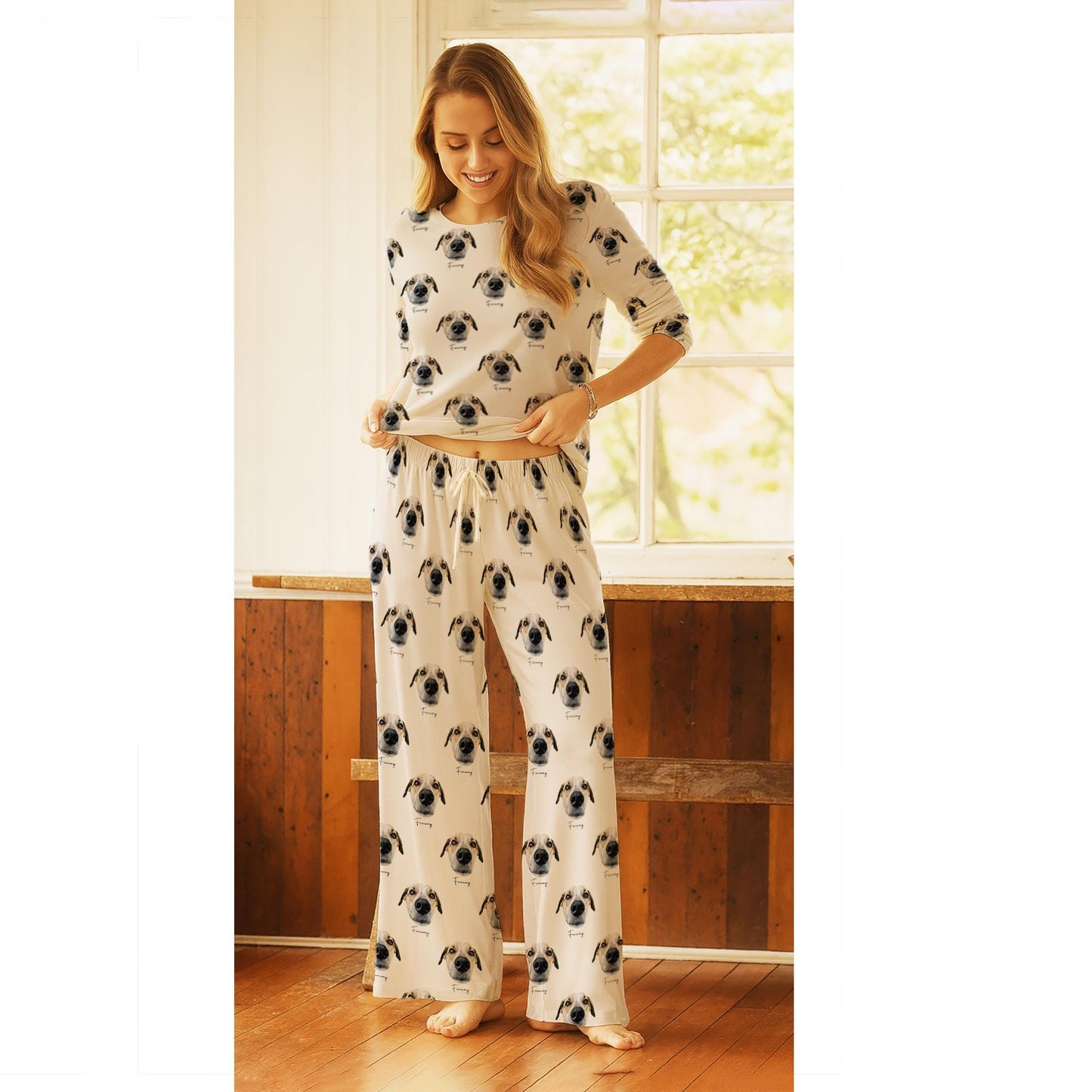 Custom Company Logo Pajama Pants: Personalized Design