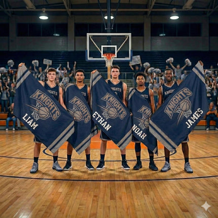 Personalized Sports Team Rally Towel - Custom Gym & Promotional Gift Towel with Logo Design