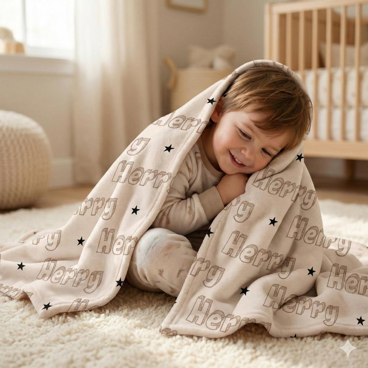 Personalized Kids Minky Blanket: Custom Name, Soft Fleece or Sherpa