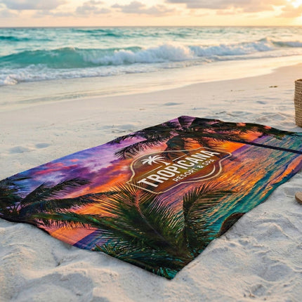 Customized Team Logo Towel: Personalized Cotton Gym Towel