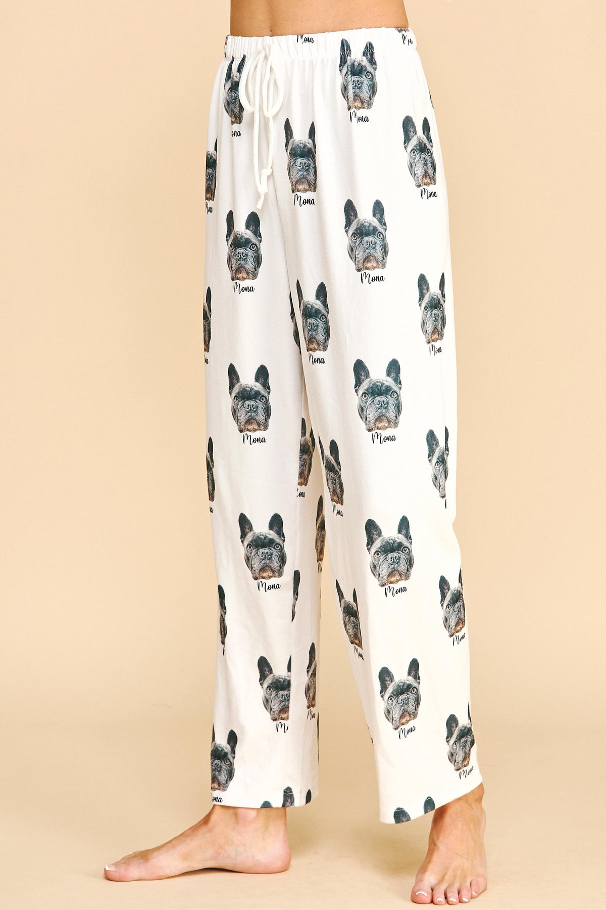 Personalized Pet Photo Pajama, Custom Dog & Cat Portrait PJs, Family Matching Loungewear