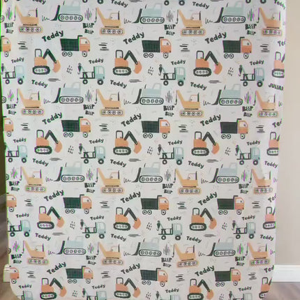 Personalized Dinosaur Blanket: Plush Minky or Sherpa Kids Name Blanket