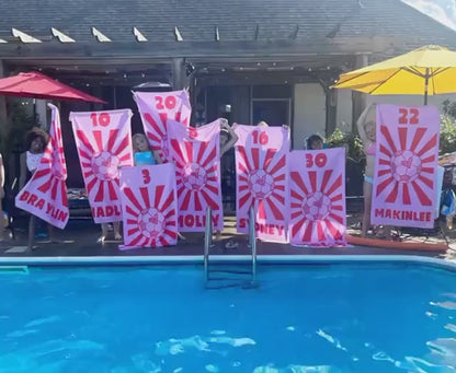 Smile Face Personalized Beach Towel Personalized Name Bath Towel Custom Pool Towel Beach Towel With Name Outside Birthday Vacation Gift