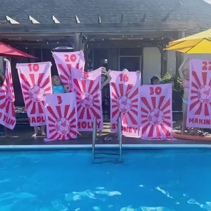 Personalized Smile Face Beach Towel: Custom Name Bath & Pool Towel