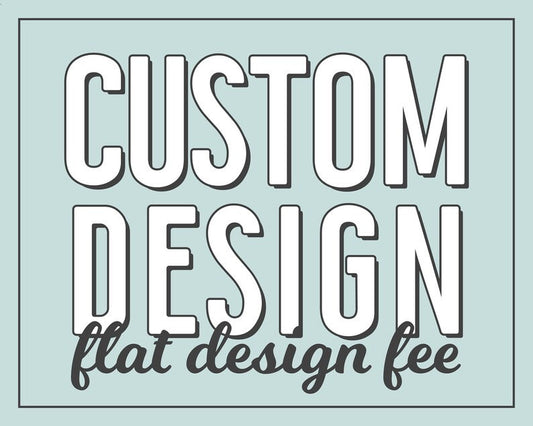 Custom Design Fee for Beach Towels or Blankets
