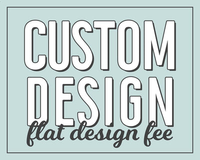 Custom Design Fee for Beach Towels or Blankets - CustomCooper