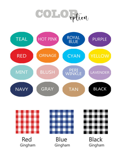 Personalized Water Repellent Picnic Blanket - Made in USA (59"x50")