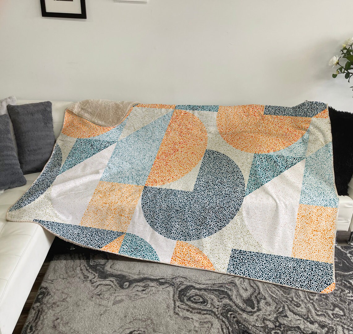 New Hand-Drawn Childish pattern blanket - CustomCooper