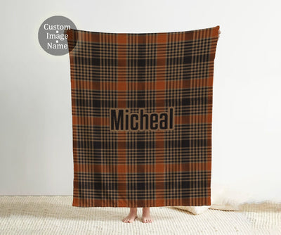 Personalized Design style blanket with Name, Custom blanket gift, Birthday Anniversary Gift - CustomCooper