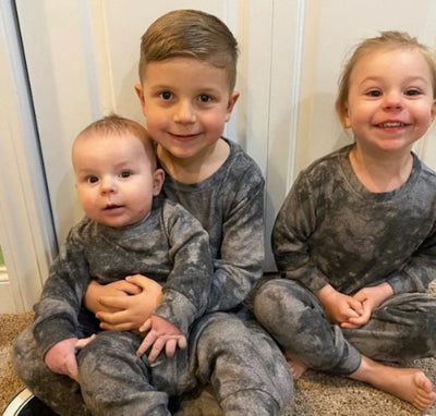 Mommy & Me Tie Dye Set,Tie Dye Jogger Set,Lounge set,Tie Dye Shirt,Tie Dye Pants,Matching Set, Crew neck,Sweatsuit,Pajamas sets - CustomCooper