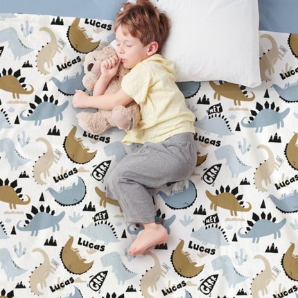 Kids Animal Design Personalize blanket, Minky or Sherpa custom blanket, Baby blanket, Kids Blanket, birthday gift idea - CustomCooper