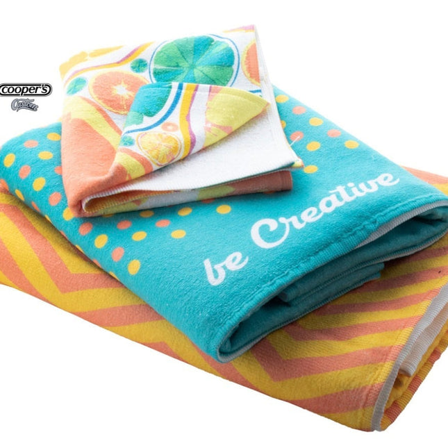 Customized Hand Towel with Personalized Name Towel, Sports Team Logo ,Rally Towel, Gym towel, Promotional Gift etc - CustomCooper