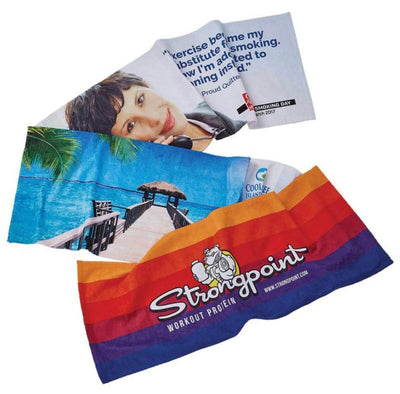 Customized Hand Towel with Personalized Name Towel, Sports Team Logo ,Rally Towel, Gym towel, Promotional Gift etc - CustomCooper