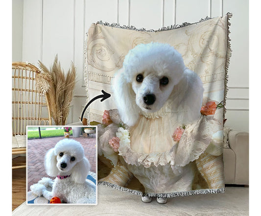 Custom Pet Blanket Using Pet Photo + Name Custom Dog Blanket Personalized Dog Blankets Cat Picture Blanket Pet Photo Blanket Dog Dad Gift