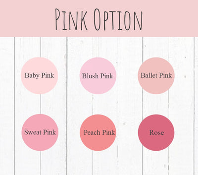 BABY PINKS Personalized Color Blanket, Minky or Sherpa custom blanket, Baby blanket, Kids Blanket, birthday gift idea - CustomCooper
