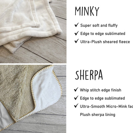 Kids Construction Toy Design Personalize blanket, Minky or Sherpa custom blanket, Baby blanket, Kids Blanket, birthday gift idea - CustomCooper